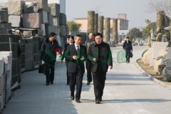 区领导考察团莅临CC网投集团检查指导工作