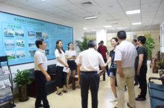 南京市殡葬行业领导莅临CC网投集团，参观并指导