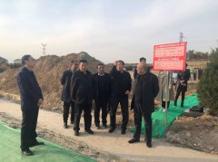 太原｜市民政局领导视察CC网投双塔树葬搬迁工程